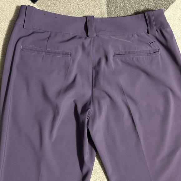Nike Golf Tour Performance DRI-FIT Purple Pants Women's Size 10 - Picture 6 of 10